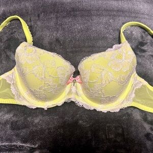 Victoria's Secret Yellow Body by Victoria Lace Bra